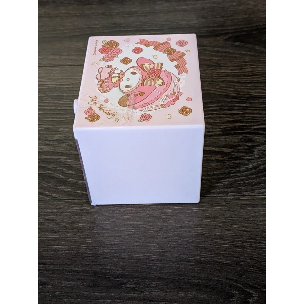 Official Sanrio My Melody Pink Plastic Lidded Decorative Storage Box